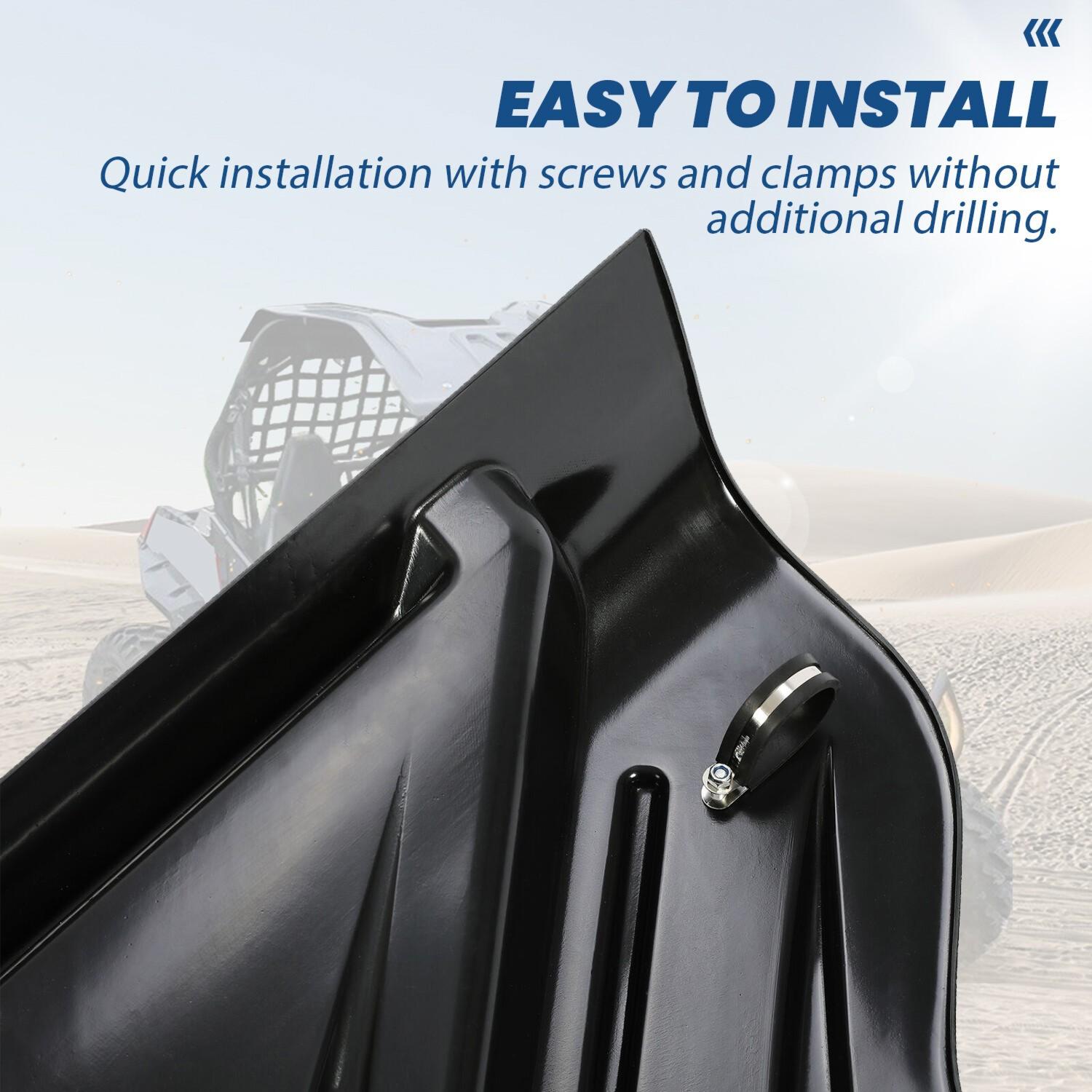 Hard Top One Piece Roof For Polaris RZR 800 S 900 XP 2008-2014 570 2012-2021