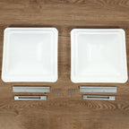 2Pack 14"X14" RV Replacement Roof Vent Cover White Camper (Trailer) Vent Cover