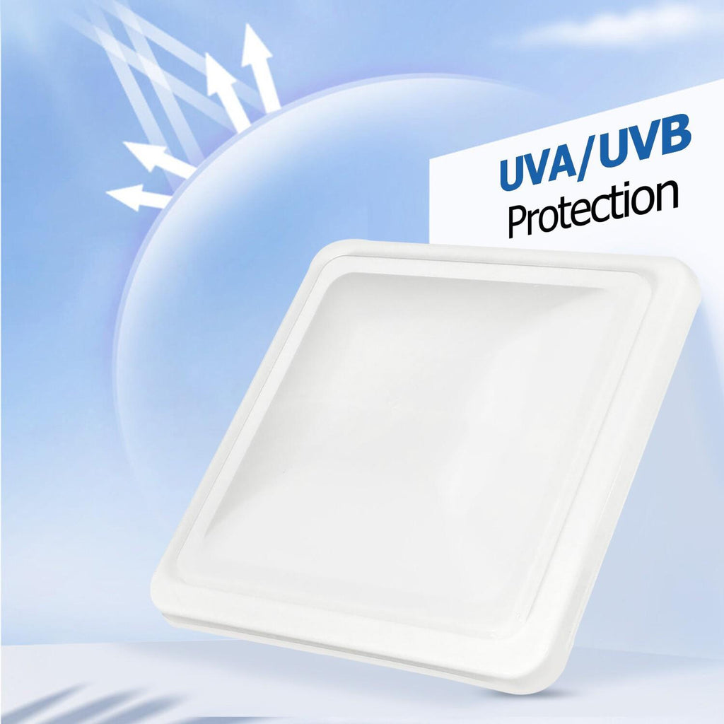 2Pack 14"X14" RV Replacement Roof Vent Cover White Camper (Trailer) Vent Cover