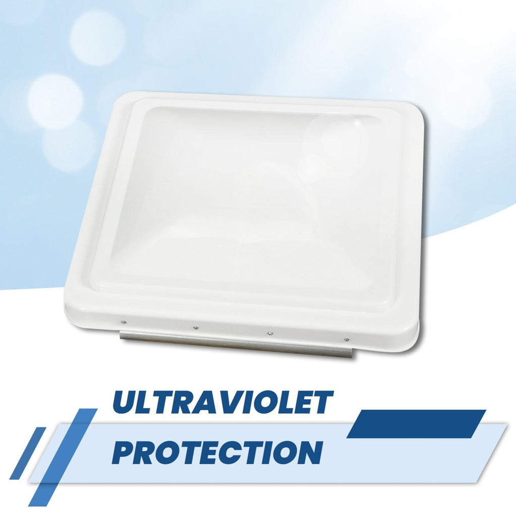 2Pack 14"X14" RV Replacement Roof Vent Cover White Camper (Trailer) Vent Cover