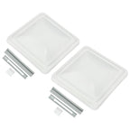 2Pack 14"X14" RV Replacement Roof Vent Cover White Camper (Trailer) Vent Cover