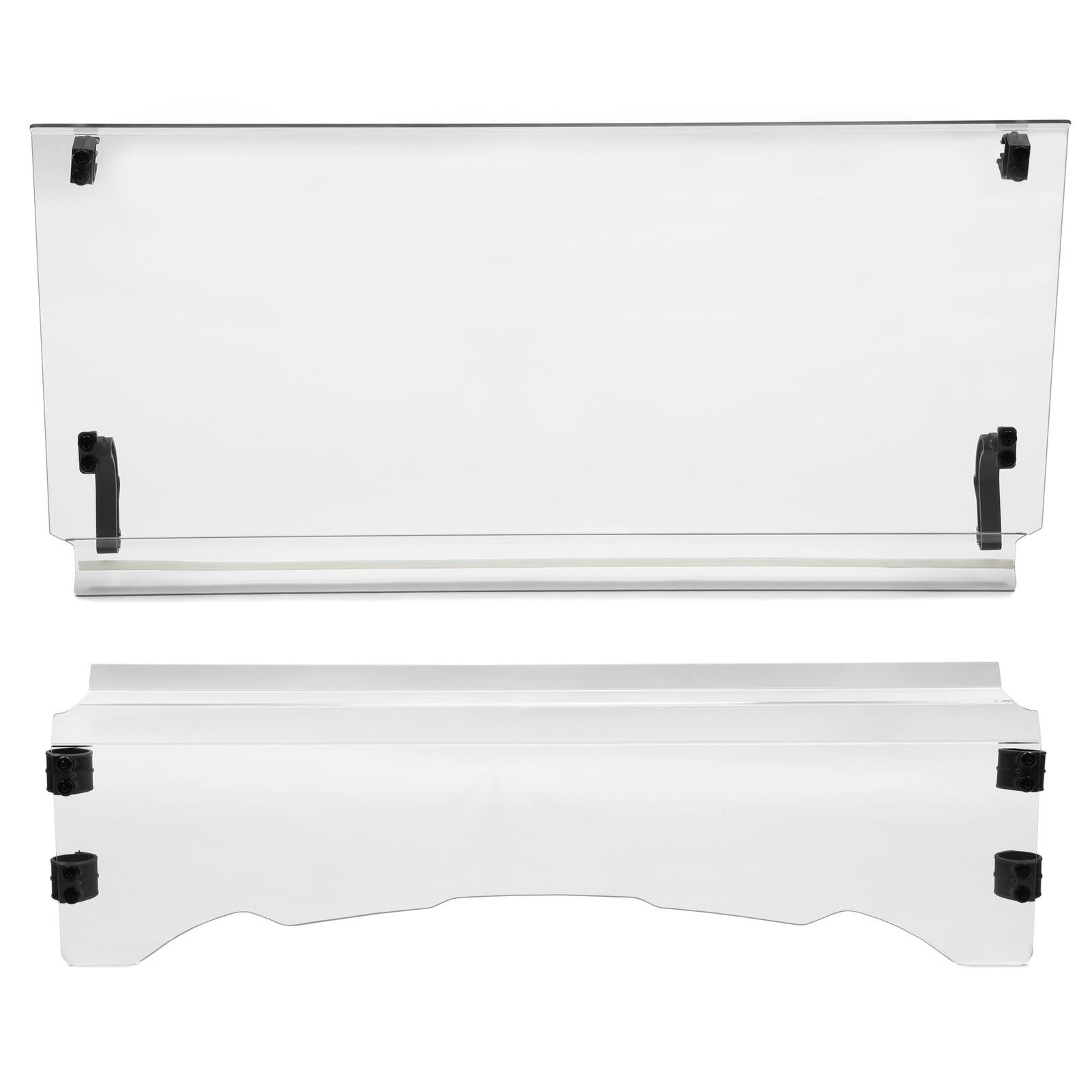 For Buck 200 / 400 New Clear UTV Flip Folding Front Windshield
