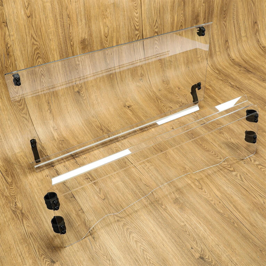 For Buck 200 / 400 New Clear UTV Flip Folding Front Windshield