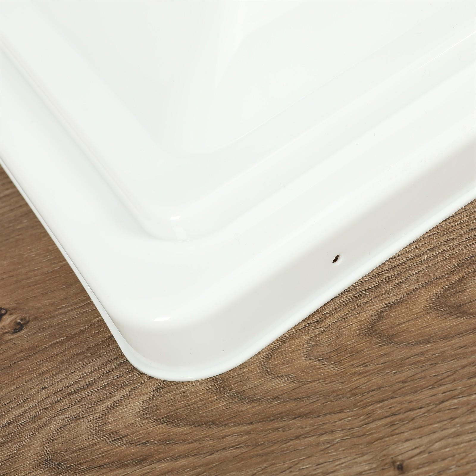 3 Pack RV Roof Vent Cover Lid White For Camper Trailer Air Ventline 14" X14"