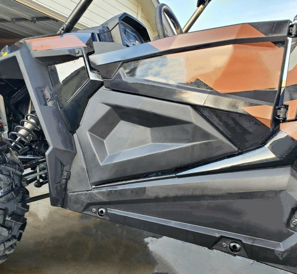 Lower Door Panel Inserts Kit For 2014-2023 Polaris RZR 900 1000 XP S Turbo 2Door