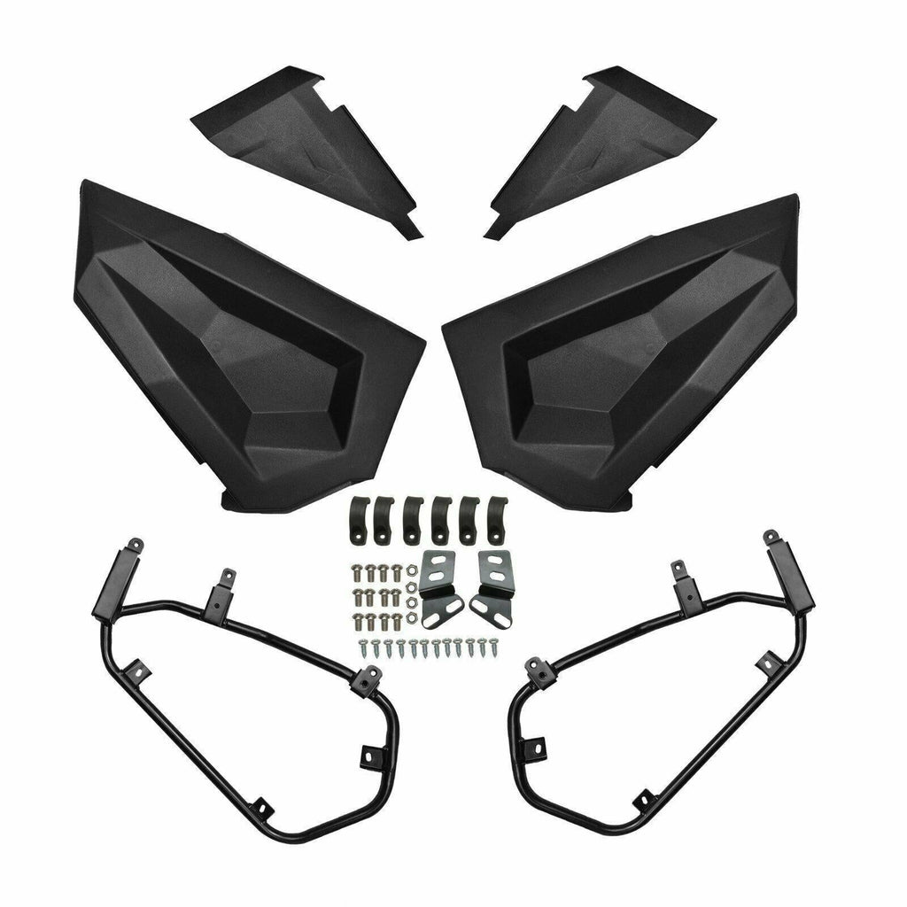 Lower Door Panel Inserts Kit For 2014-2023 Polaris RZR 900 1000 XP S Turbo 2Door