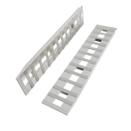 72" X 15" 8500 LBS ALUMINUM Hook Ramp CAR TRUCK TRAILER Auto Hauler Pair 6FT