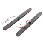4X 16" 11 LED Red Truck Trailer Light Bar Stop Turn Tail Brake Light Strip Kit