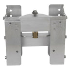 Boat Adjustable 4'' Outboard Boat Aluminum Motor Jack Plate Tool Silver