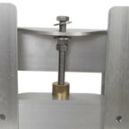 Boat Adjustable 4'' Outboard Boat Aluminum Motor Jack Plate Tool Silver
