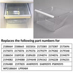 Crisper Pan Bottom Drawer Replace For Whirlpool Refrigerator WP2188664 2188664