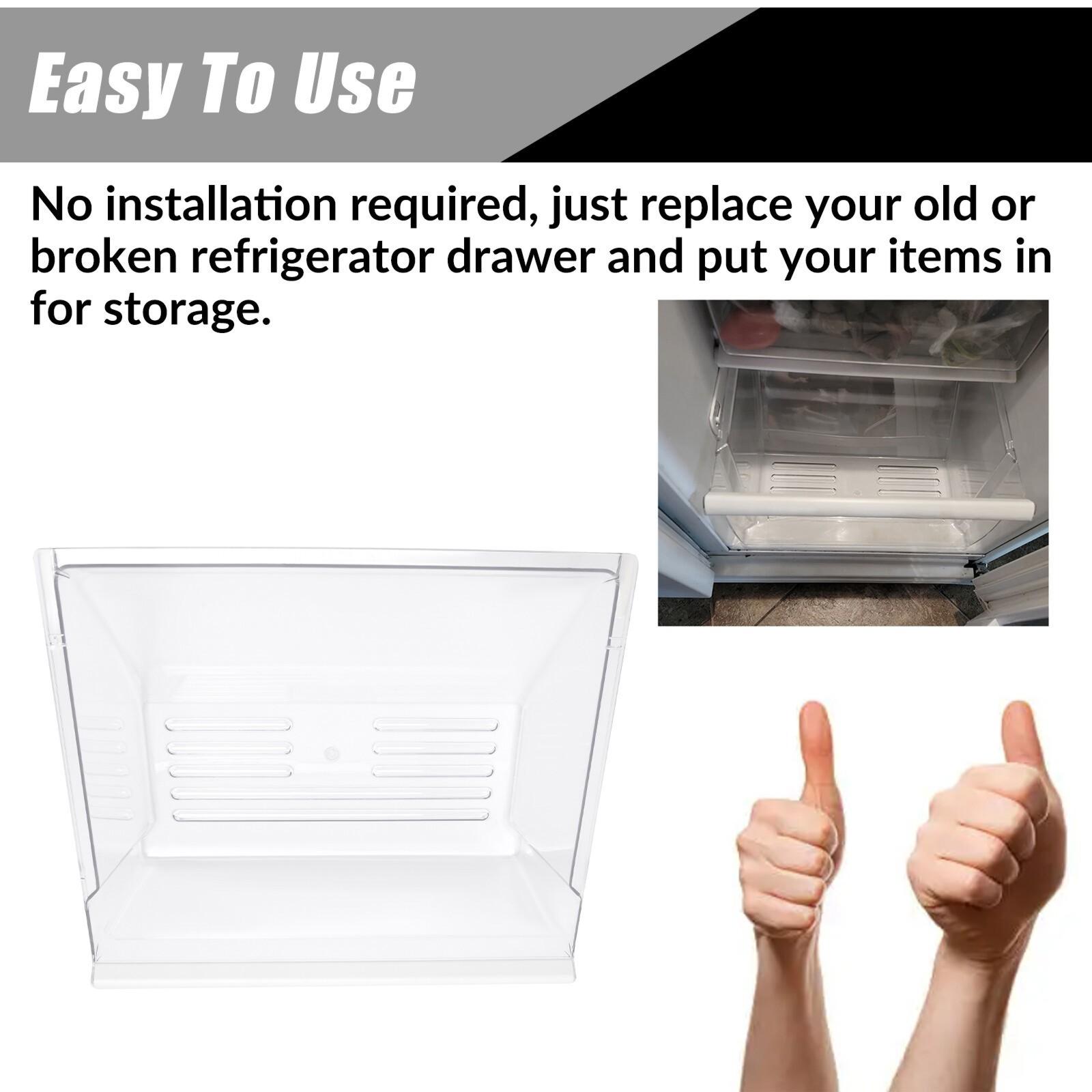 Crisper Pan Bottom Drawer Replace For Whirlpool Refrigerator WP2188664 2188664