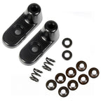Bracket Sun Visor Repair Kit For Jeep Wrangler 2003-2006 Aluminum 924-532 2PCS