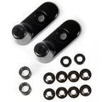 Bracket Sun Visor Repair Kit For Jeep Wrangler 2003-2006 Aluminum 924-532 2PCS