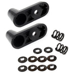 Bracket Sun Visor Repair Kit For Jeep Wrangler 2003-2006 Aluminum 924-532 2PCS