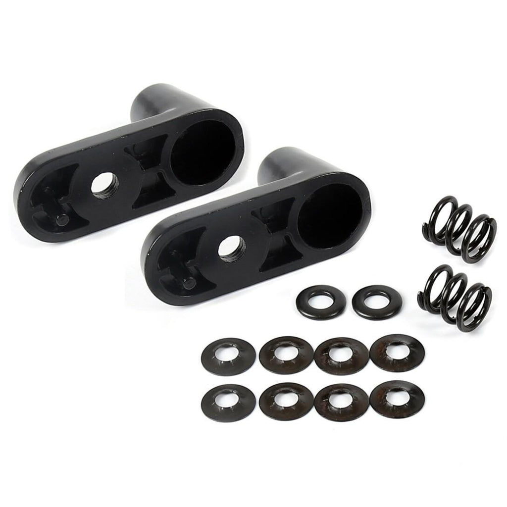 Bracket Sun Visor Repair Kit For Jeep Wrangler 2003-2006 Aluminum 924-532 2PCS