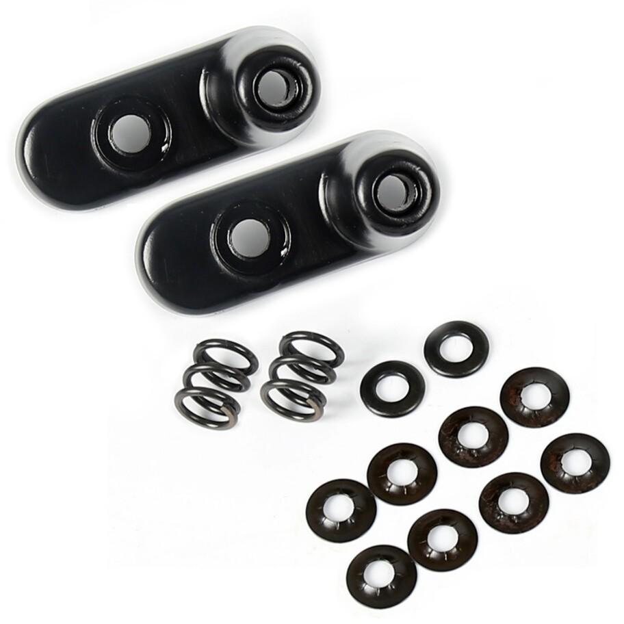 Bracket Sun Visor Repair Kit For Jeep Wrangler 2003-2006 Aluminum 924-532 2PCS