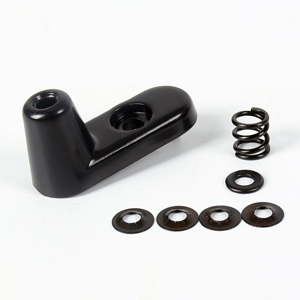 Bracket Sun Visor Repair Kit For Jeep Wrangler 2003-2006 Aluminum 924-532 2PCS