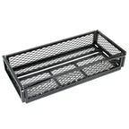 Front For  ATV Drop Cargo Basket Rack Storage Carrier Kit Universal Steel Black