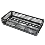 Front For  ATV Drop Cargo Basket Rack Storage Carrier Kit Universal Steel Black