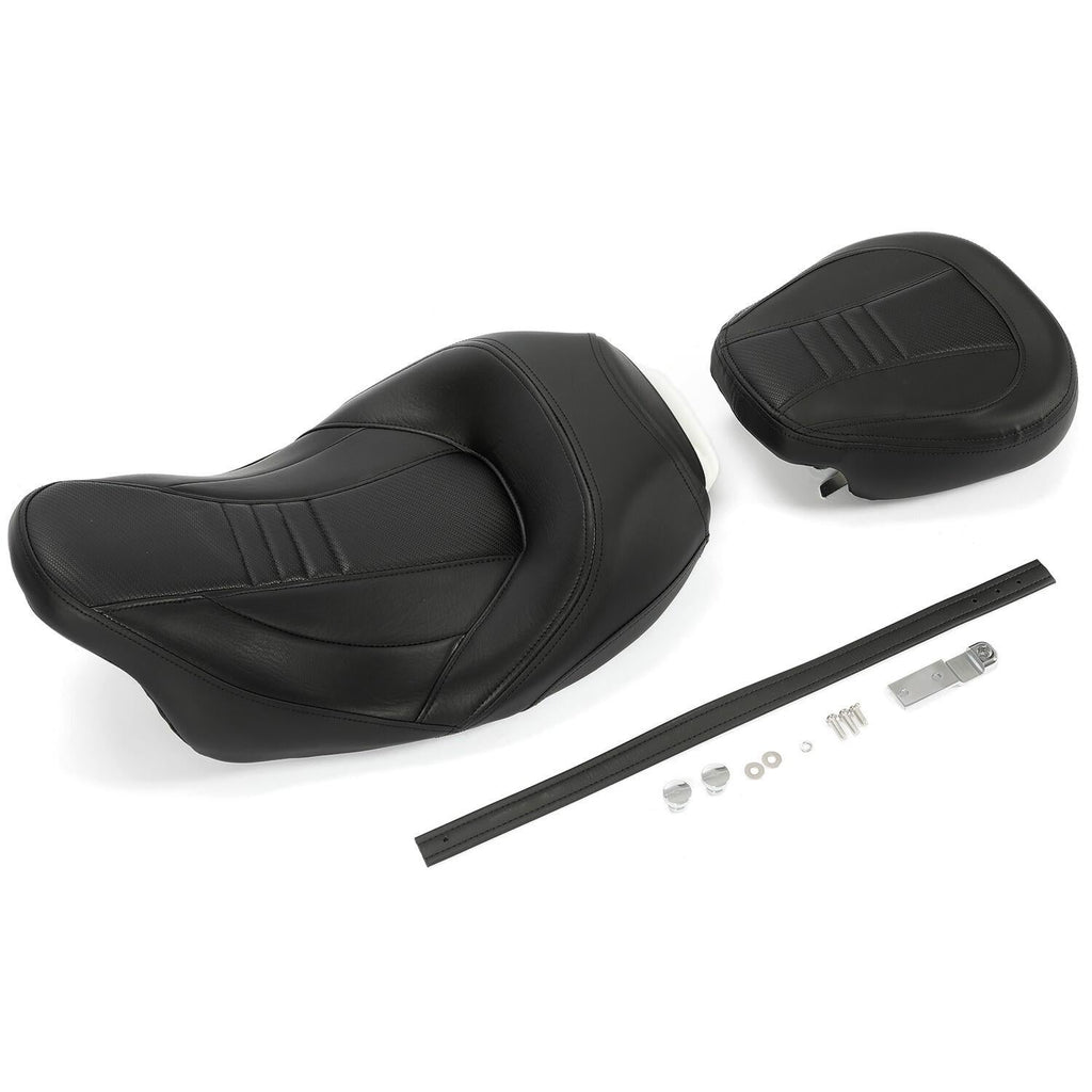 Low-Profile Driver Passenger Seat Fit For Harley Touring Road Glide 2009-2023
