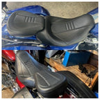 Low-Profile Driver Passenger Seat Fit For Harley Touring Road Glide 2009-2023