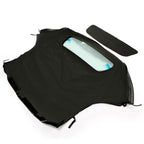 For 2003-2008 BMW Z4 Convertible Coupe Soft Top with Heated Glass Window, Black