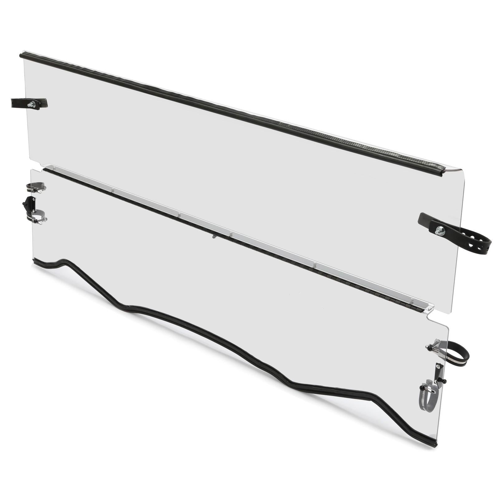 Folding Front Windshield Clear For 2016+ Kawasaki Teryx 800/Teryx4 800 2016-2024