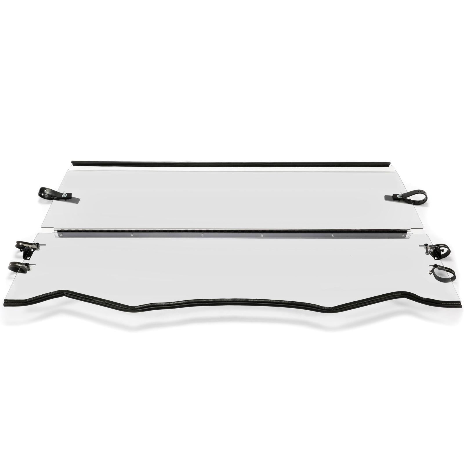 Folding Front Windshield Clear For 2016+ Kawasaki Teryx 800/Teryx4 800 2016-2024