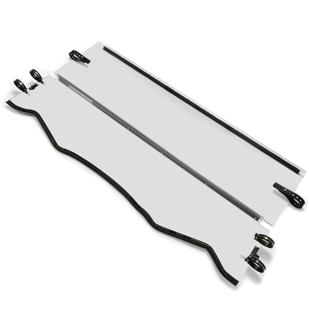 Folding Front Windshield Clear For 2016+ Kawasaki Teryx 800/Teryx4 800 2016-2024