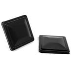 2PCS 14"X14" For RV Replacement Black Roof Vent Cover Camper Trailer Ventline