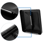 2PCS 14"X14" For RV Replacement Black Roof Vent Cover Camper Trailer Ventline