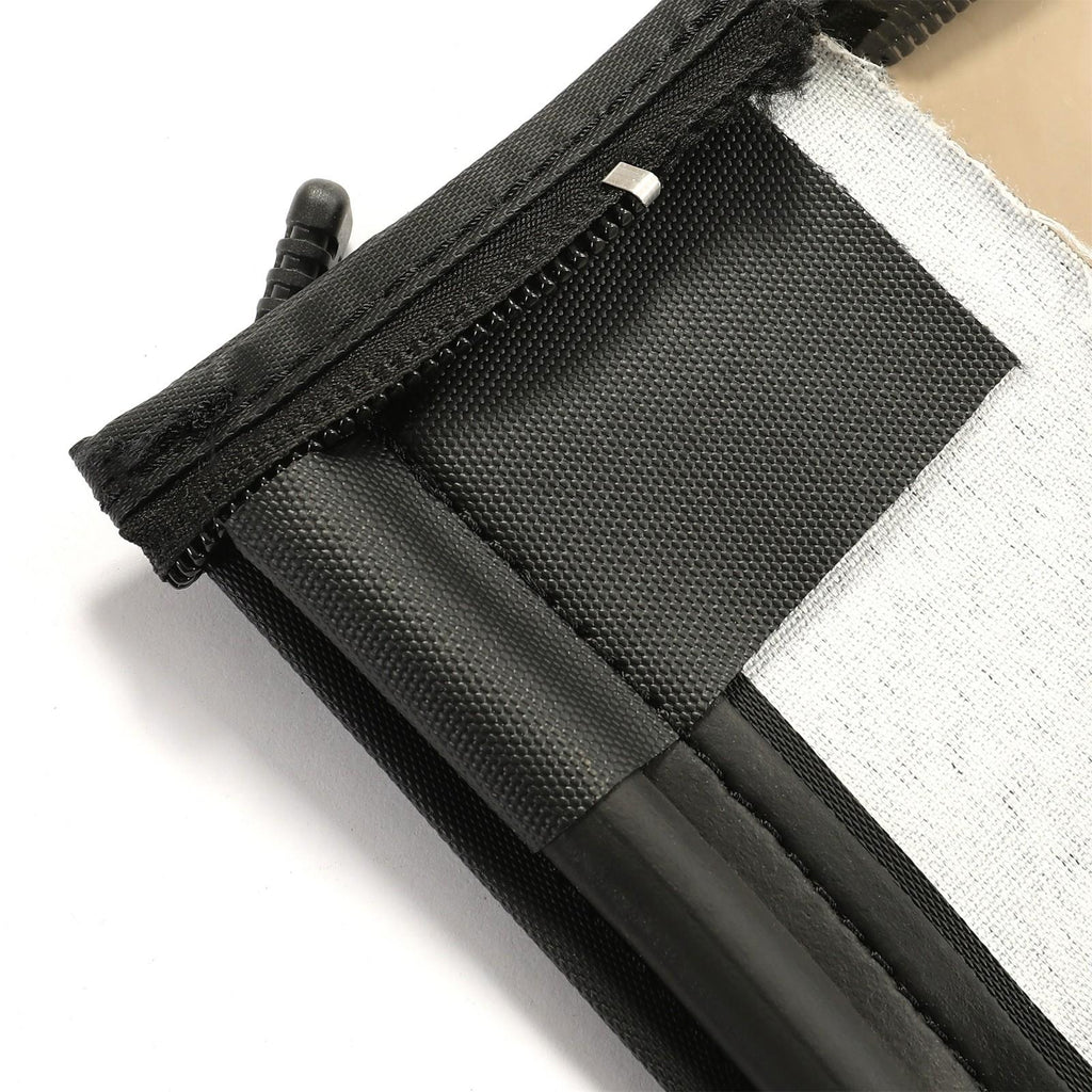 Fits 2010-18 Jeep Wrangler JK Rubicon 4-Door Replacement Soft Top Tinted Windows