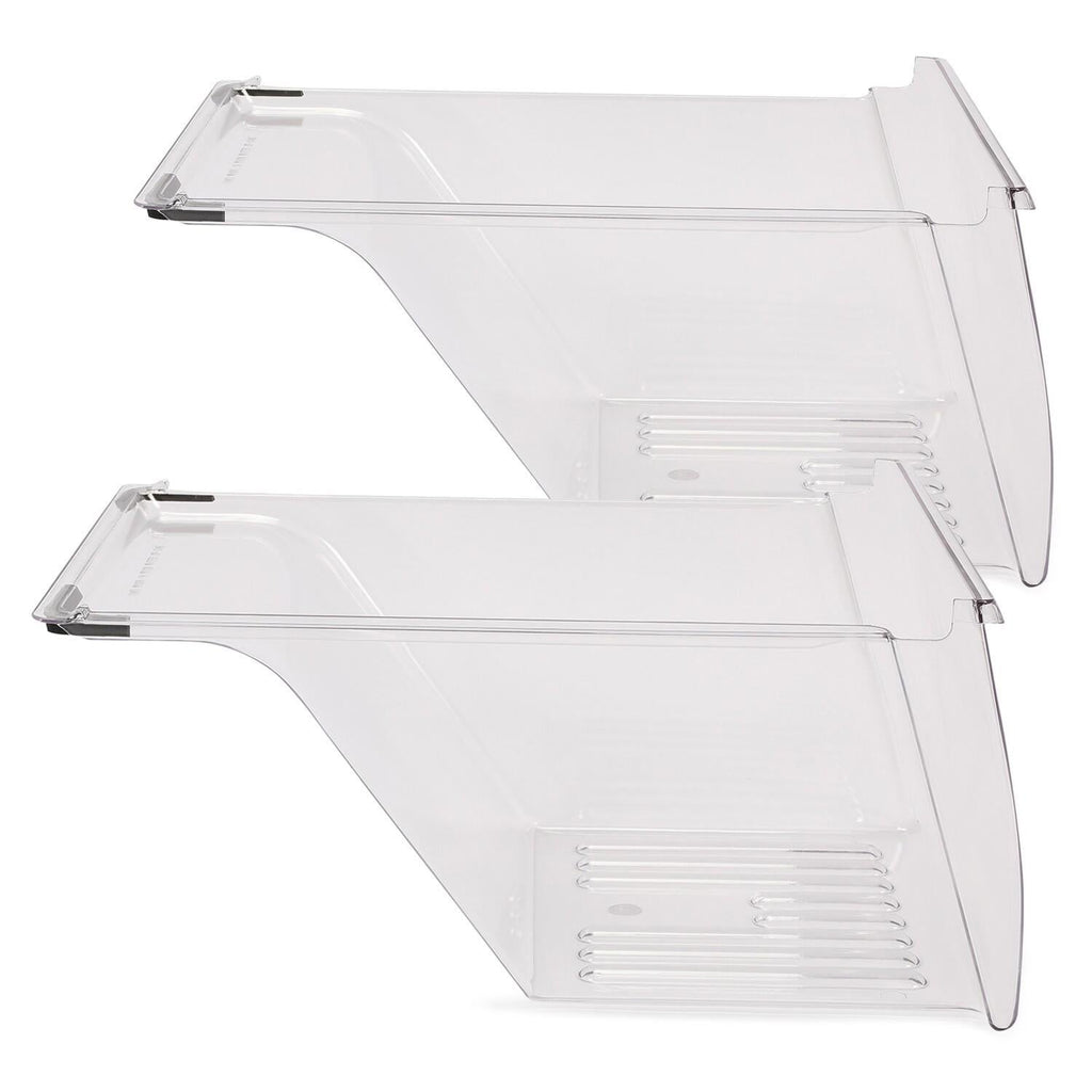 2 x Crisper Drawer Compatible with Frigidaire Refrigerator 240337103 240337107