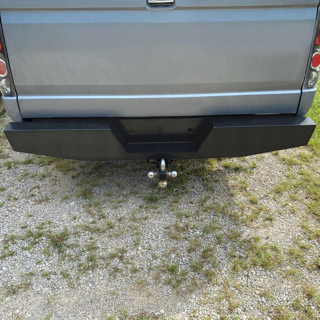 For 73-97 Ford F150 F250 F350 F-Series Full Size Steel Rear Bumper