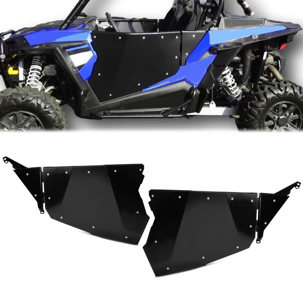 Pair Aluminum Full Doors UTV Side for 14-23 Polaris RZR XP 1000 Turbo S FOX High