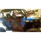 Pair Aluminum Full Doors UTV Side for 14-23 Polaris RZR XP 1000 Turbo S FOX High