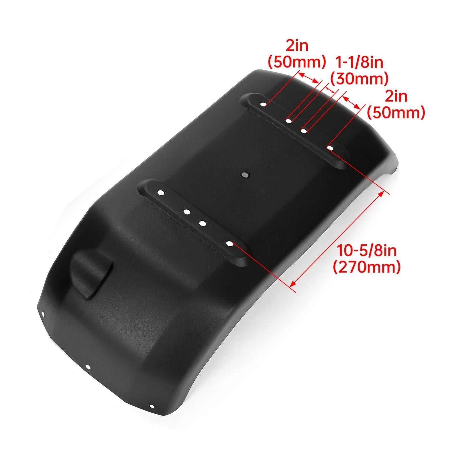 For 2001-2008 01-08 Kawasaki Mule 3000 3010 3020 Rear Fender Pair Black PP