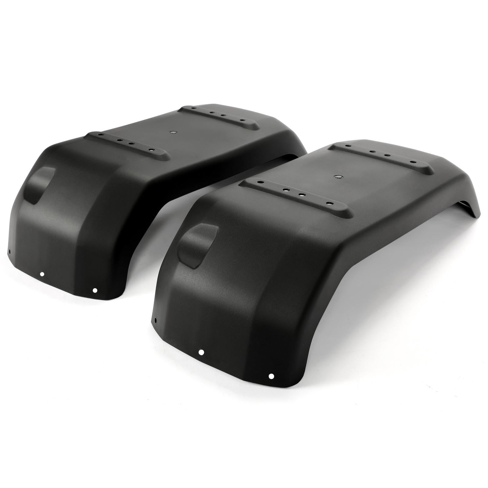 For 2001-2008 01-08 Kawasaki Mule 3000 3010 3020 Rear Fender Pair Black PP