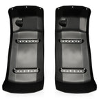For 2001-2008 01-08 Kawasaki Mule 3000 3010 3020 Rear Fender Pair Black PP