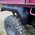 For 2001-2008 01-08 Kawasaki Mule 3000 3010 3020 Rear Fender Pair Black PP