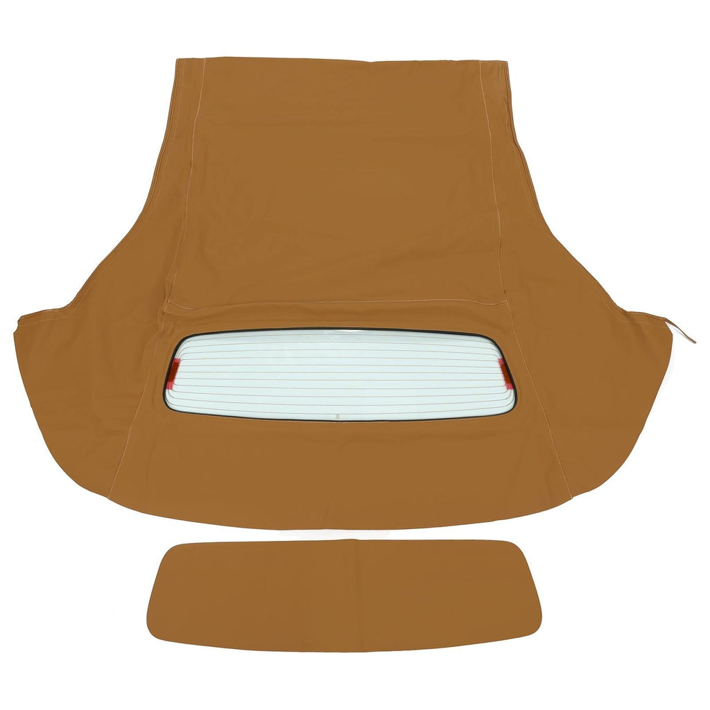 Tan Convertible Top Fit For Ford Mustang Soft Top 05-14 w/Heated Glass Window