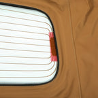 Tan Convertible Top Fit For Ford Mustang Soft Top 05-14 w/Heated Glass Window