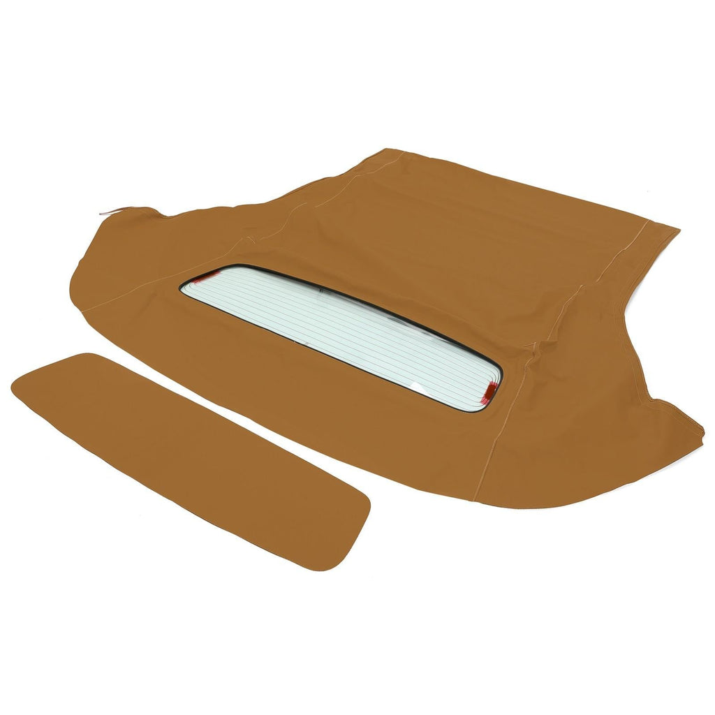 Tan Convertible Top Fit For Ford Mustang Soft Top 05-14 w/Heated Glass Window