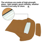 Tan Convertible Top Fit For Ford Mustang Soft Top 05-14 w/Heated Glass Window