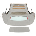 Tan Convertible Top Fit For Ford Mustang Soft Top 05-14 w/Heated Glass Window