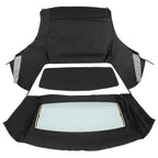 For Ford Mustang 1994-2004 Convertible Soft Top & Heated Glass Window Black