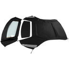For Ford Mustang 1994-2004 Convertible Soft Top & Heated Glass Window Black