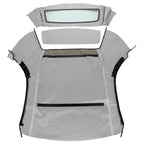 For Ford Mustang 1994-2004 Convertible Soft Top & Heated Glass Window Black