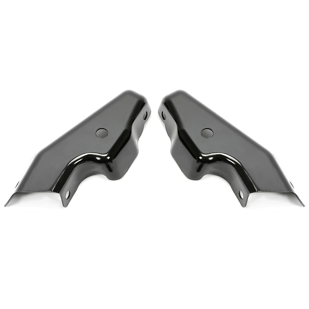 Front Outside LH & RH Bumper Bracket Set For 03-07 Escalade Silverado Impact Bar